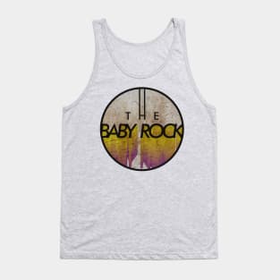 THE BABY ROCK - VINTAGE YELLOW CIRCLE Tank Top